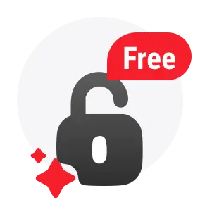 Free to use with all features unlocked